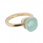 Preview: Ring eckiger Chalcedon